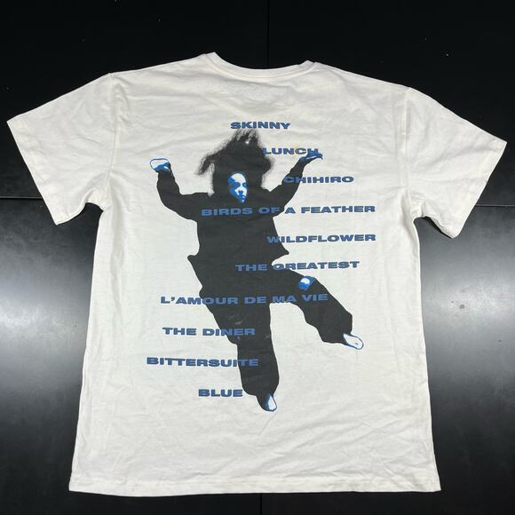 Billie Eilish Official Tour Hit Me Hard And Soft White T Shirt Tee Men’s Sz L - Picture 3 of 8